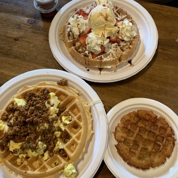 Capitol Waffle Shop - Egg queso & chorizo - Waffles Near Me - Richmond, Virginia Capitol Waffle Shop - Egg queso & chorizo - Waffles Near Me - Richmond, Virginia