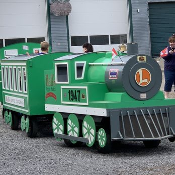 Hall's Apple Market - Hall's has been in business since 1947! Now this fun train takes customers through the orchard to pick their own apples. - Bakeries Near Me - Brockville, Ontario Hall's Apple Market - Hall's has been in business since 1947! Now this fun train takes customers through the orchard to pick their own apples. - Bakeries Near Me - Brockville, Ontario