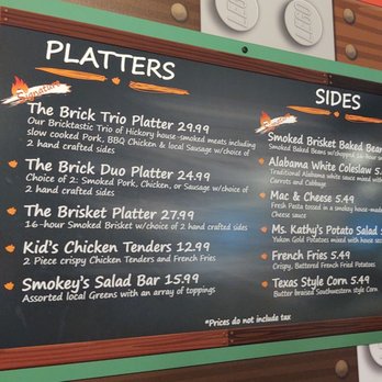 Smokey's Brick B Que - Menu in 2022 (subject to change) - Barbeque Near Me - Goshen, New York Smokey's Brick B Que - Menu in 2022 (subject to change) - Barbeque Near Me - Goshen, New York