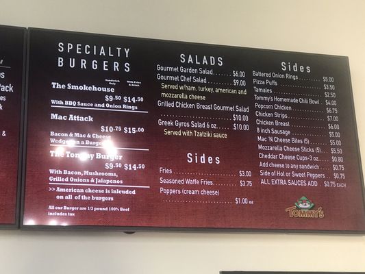 Menu photo 2 Tommy's Red Hots Crystal Lake, IL Menu photo 2 Tommy's Red Hots Crystal Lake, IL