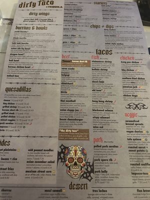 Menu photo 2 Dirty Taco and Tequila - Smithtown Smithtown, NY Menu photo 2 Dirty Taco and Tequila - Smithtown Smithtown, NY