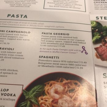 Carrabba's Italian Grill - Menu photo - Italian Near Me - Augusta, Georgia Carrabba's Italian Grill - Menu photo - Italian Near Me - Augusta, Georgia