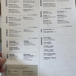 Menu Menu