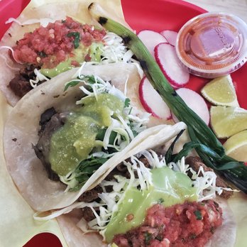 Sonoratown - Chorizo, cabesa, tripa tacos - Mexican Near Me - Los Angeles, California