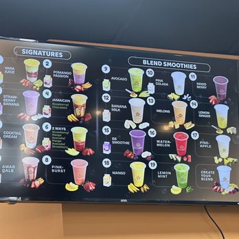 Vara Juice - Menu 6/24/26 - Desserts Near Me - Wilmington, North Carolina Vara Juice - Menu 6/24/26 - Desserts Near Me - Wilmington, North Carolina