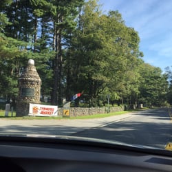 Goddard State Park Farmer's Market - Sign on Ives Rd for farmers market!