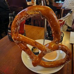 The Charlestown Rathskeller - Giant pretzel