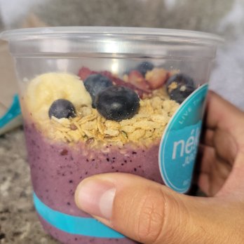Nekter Juice Bar - Just over half full with acai - Juice Bars & Smoothies Near Me - Irvine, California