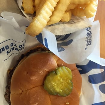 Culver's - ButterBurger and fries. Hooray! - Fast Food Near Me - Clermont, Florida