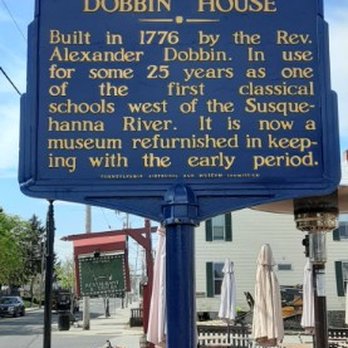 Dobbin House Tavern - Dobbins signage - Bars Near Me - Gettysburg, Pennsylvania