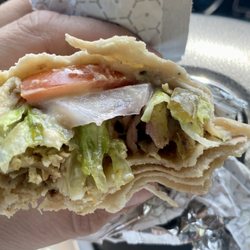 Ali Baba - The chicken shawarma wrap...that was so goo I almost forgot to take a pic. Photo does not do it justice.