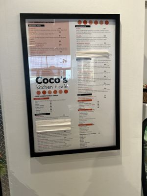 Menu photo 6 Coco's Kitchen and Cafe Charleston, WV