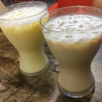 Meet Tea - Mango Milk Tea (XL), & Hokkaido Milk Tea (XL) - Bubble Tea Near Me - Temple City, California