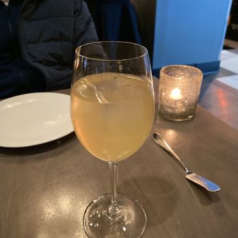 Black Sheep Brasserie - Peruvian Spritz House Original $15 Pisco - Pear Eau-de-Vie - Pear-Ginger Shrub. Topped with Bubbles - New American Near Me - San Jose, California