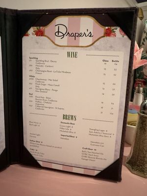 Menu photo 3 Draper's White Sulphur Springs, WV