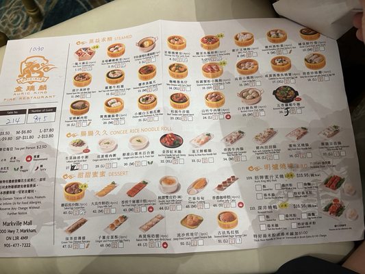 Menu photo 2 Auric King Markham, ON