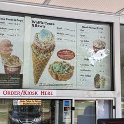 Bruster's Real Ice Cream - Menu