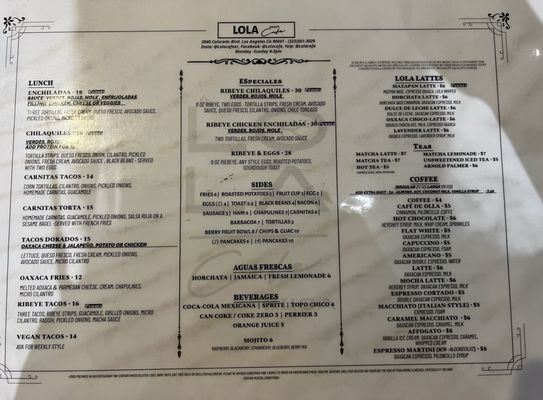 Menu photo 6 Lola Cafe Los Angeles, CA Menu photo 6 Lola Cafe Los Angeles, CA
