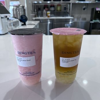 Nubo Tea - Watermelon Lemon & Wintermelon Green Tea - Bubble Tea Near Me - The Colony, Texas