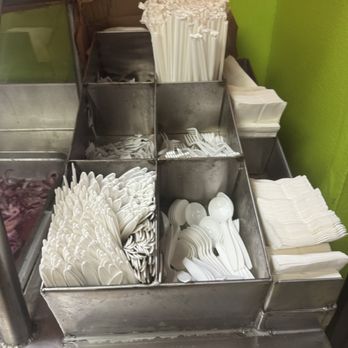 Tacos Ensenada - Napkins & utensils free for all - Mexican Near Me - East Los Angeles, California Tacos Ensenada - Napkins & utensils free for all - Mexican Near Me - East Los Angeles, California