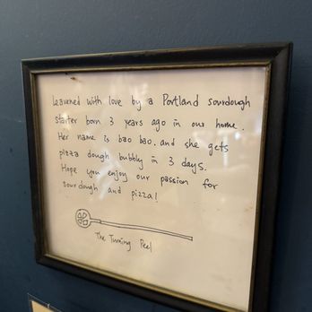 The Turning Peel - Sourdough pizza message - Pizza Near Me - Portland, Oregon The Turning Peel - Sourdough pizza message - Pizza Near Me - Portland, Oregon