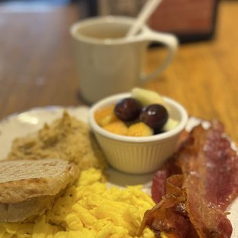 Coupa Cafe - Design Your Eggs: Scrambles eggs Bacon & Hummus - Coffee & Tea Near Me - Palo Alto, California Coupa Cafe - Design Your Eggs: Scrambles eggs Bacon & Hummus - Coffee & Tea Near Me - Palo Alto, California