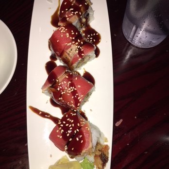 Umi Sake - Some kind of sushi roll. Pretty good, but I don't remember the name. - Sushi Bars Near Me - Cockeysville, Maryland Umi Sake - Some kind of sushi roll. Pretty good, but I don't remember the name. - Sushi Bars Near Me - Cockeysville, Maryland