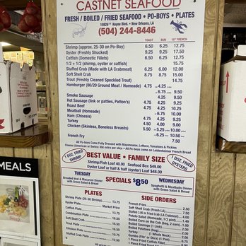Castnet Seafood - Seafood Markets Near Me - New Orleans, Louisiana