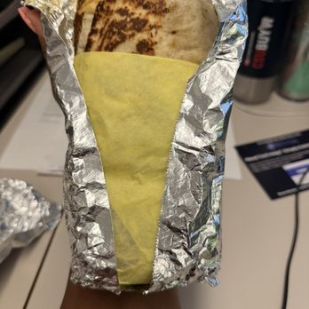 Tito's Restaurant - Chorizo and Bacon Breakfast Burrito - Bakeries Near Me - Long Beach, California