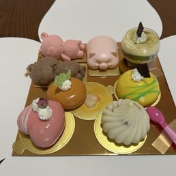 Dessert menu Dessert menu