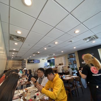 Hong Ban Jang - a group of people eating in a restaurant - Korean Near Me - Ft Lee, New Jersey Hong Ban Jang - a group of people eating in a restaurant - Korean Near Me - Ft Lee, New Jersey