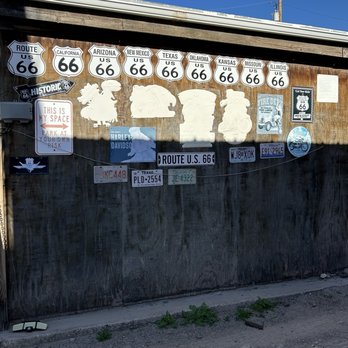 Town of Oatman - 2/2026 Route 66 signs in Oatman - Local Flavor Near Me