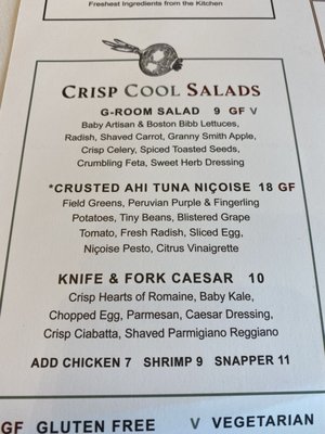 Menu photo 6 The Ringling Grillroom Sarasota, FL Menu photo 6 The Ringling Grillroom Sarasota, FL