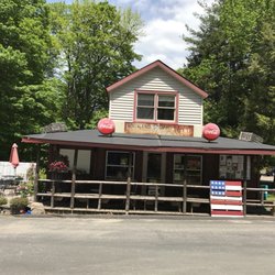 West Hill Lake - CT DEEP Boat Launch - Cool little seasonal coffee & snack shop. The name has changed a few times since we started paddling here, so I wouldn't venture a guess.