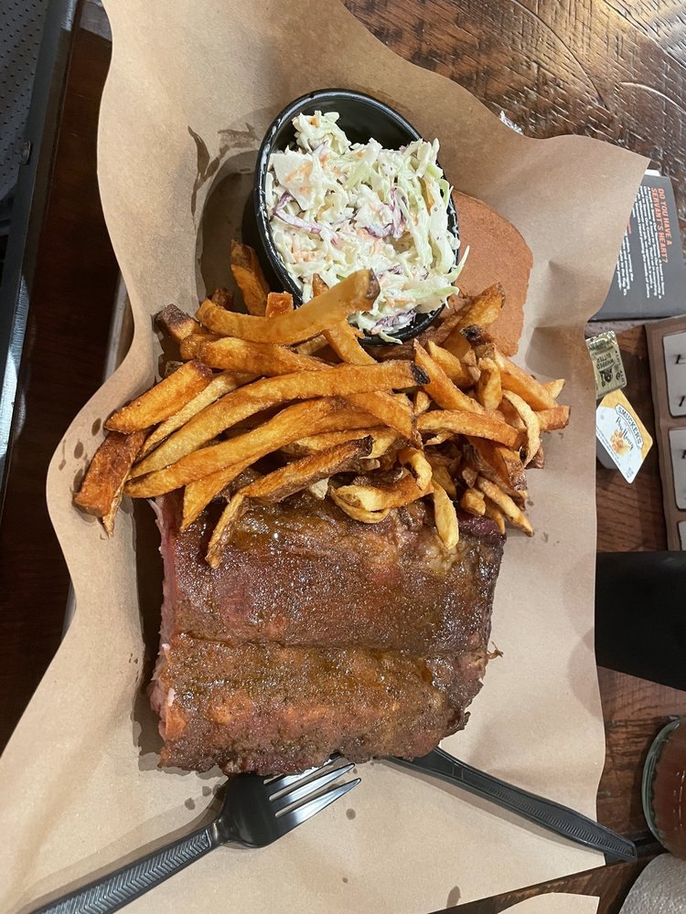Food from Mission BBQ