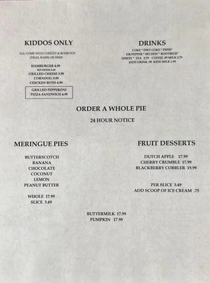 Menu photo 2 59 Diner Gravette, AR