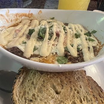 Berry Fresh Cafe - Birria cheesy grit special. Amazing! - Breakfast & Brunch Near Me - Stuart, Florida