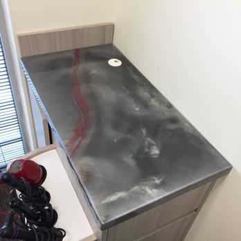 Versatile Coatings - Concrete resurfacing. Don't go through the expense and mess of tearing out. Have us coat right over top of your existing countertops. - Flooring Near Me - Aubrey, Texas
