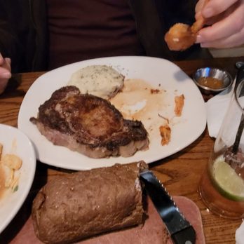 Outback Steakhouse - Ribeye with coconut shrimp - Steakhouses Near Me - Davie, Florida Outback Steakhouse - Ribeye with coconut shrimp - Steakhouses Near Me - Davie, Florida