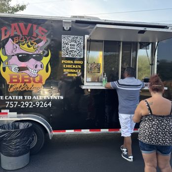 Davis Boyz Bbq and Catering - Food truck was super busy! - Food Trucks Near Me - Suffolk, Virginia
