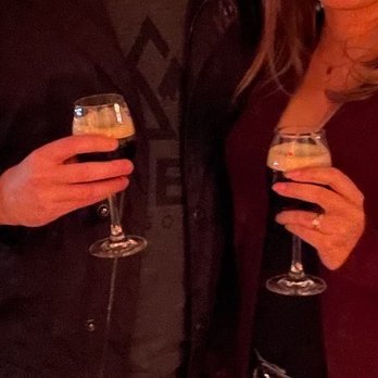 The Willard Rooftop Lounge - "Premium" espresso martini in a wine glass - Cocktail Bars Near Me - Raleigh, North Carolina