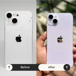 The Fix - Broken iPhone back glass? Visit The Fix - Mobile Repair & Phone Fix Shop Inside Walmart Carrollton for expert repairs you can trust!