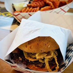 Skosh - Was craving this - - the Tidewater on a GF bun. Yum!!! Thanks so much
