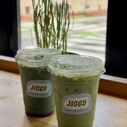 Rose Matcha Latte