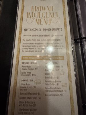 Menu photo 2 Lobby Bar at Palmer House Chicago, IL