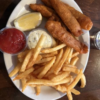 Old Ship Saloon - Fish and Chips. Crispy fries where good however the breading on the fish and chips was soggy - Pubs Near Me - San Francisco, California Old Ship Saloon - Fish and Chips. Crispy fries where good however the breading on the fish and chips was soggy - Pubs Near Me - San Francisco, California