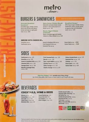 Menu photo 6 Metro Diner Huntersville, NC Menu photo 6 Metro Diner Huntersville, NC