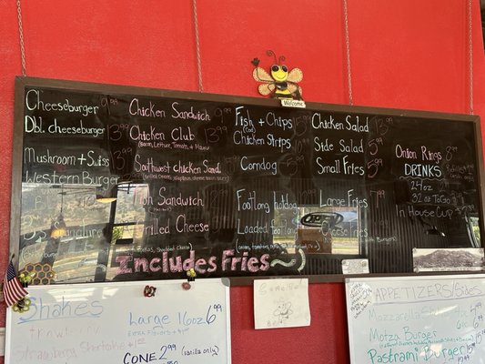 Menu photo 2 B's Hangout Eureka, UT