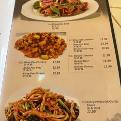 Kungfu Noodle - Menu