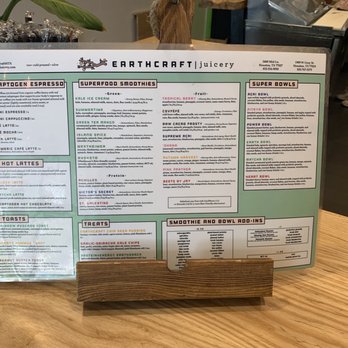 Earthcraft Juicery - Menu - Acai Bowls Near Me - Houston, Texas